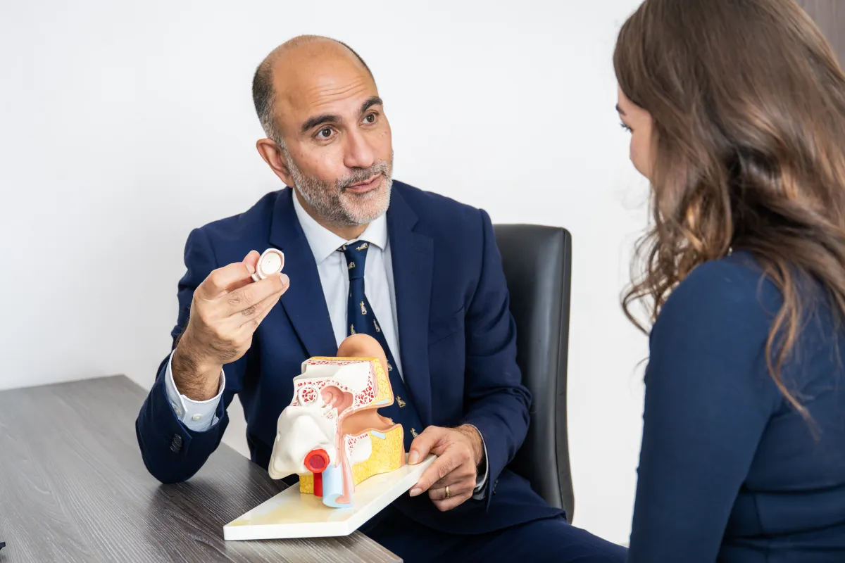 Patient care at Kent & Sussex ENT